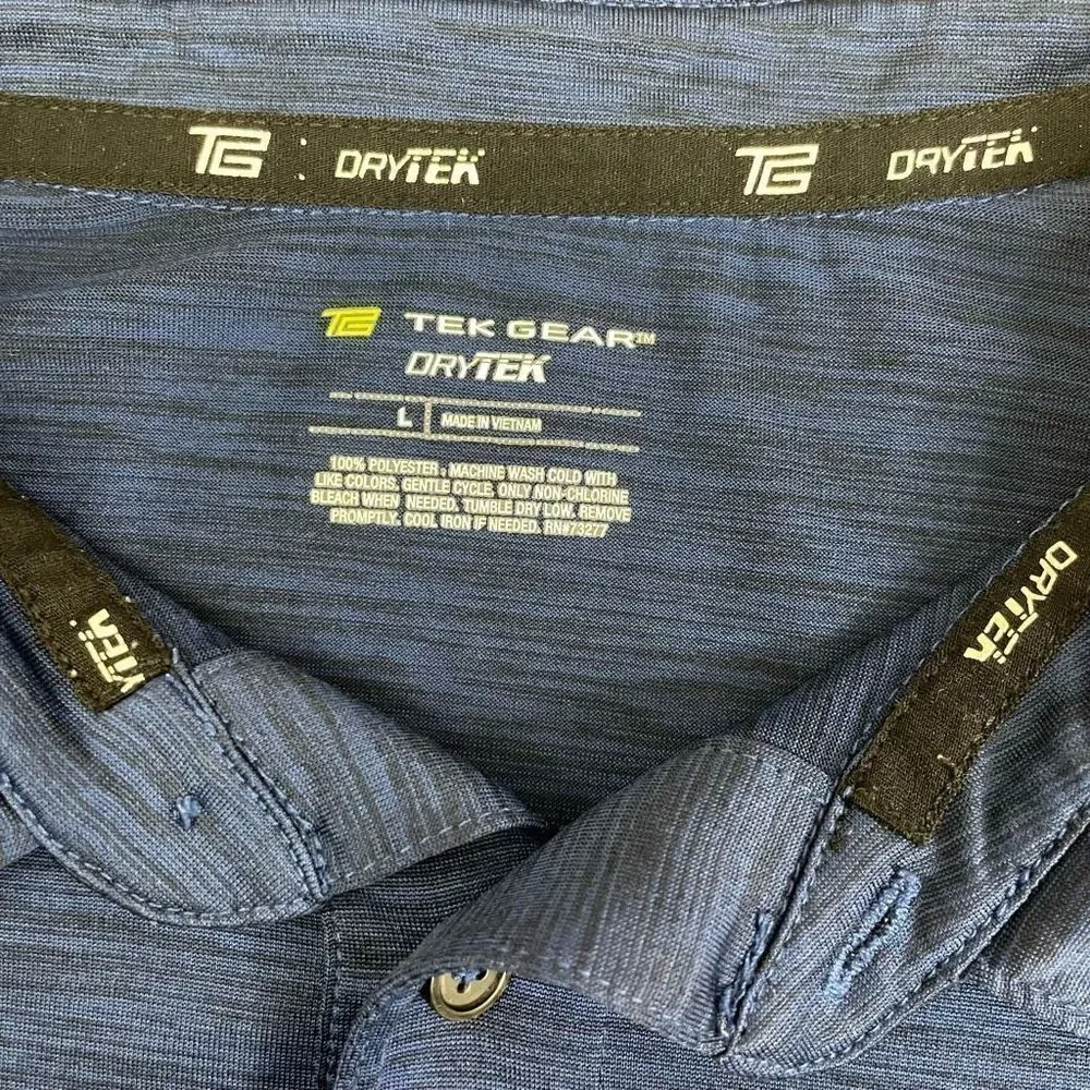 DryTek|Classic Fit|Golf Polo|Moisture Wicking|Quick Dry
